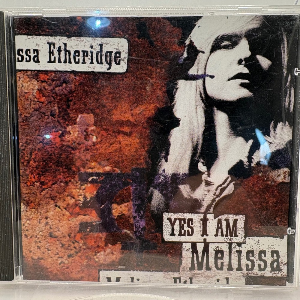 Melissa Etheridge Yes I Am CD 1993 Island Records 422-848 660-2 Rock Music